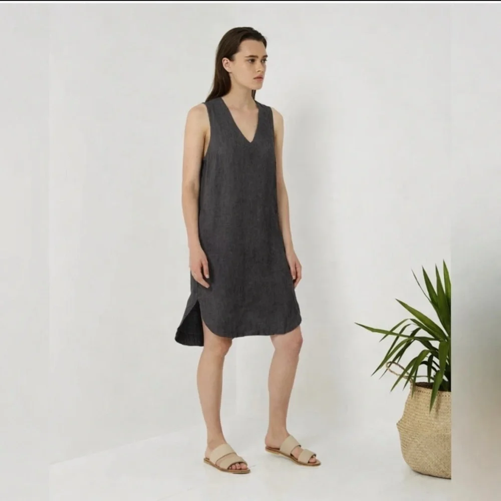 assembly label linen dress Assembly Label + Bonnie Linen Dress